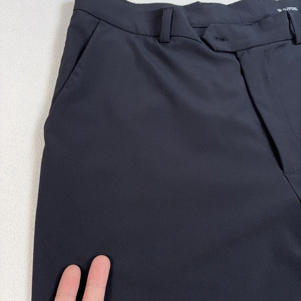 G/Fore 8" Maverick Hybrid Shorts Men's 36 Black Stretch Pockets Golf Chino Logo - Picture 11 of 14